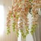 3 Strands 40'' Silk Amber Wisteria Artificial Flowers Garland (Amber)